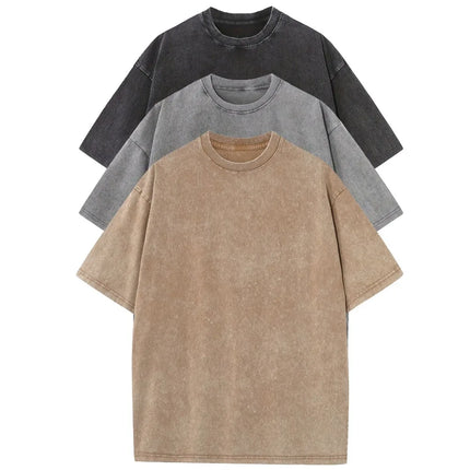 Men’s 100% Cotton Loose-Fit T-Shirts