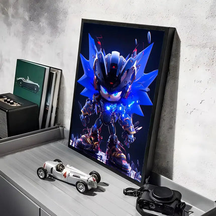 Sonic Anime Wall Poster
