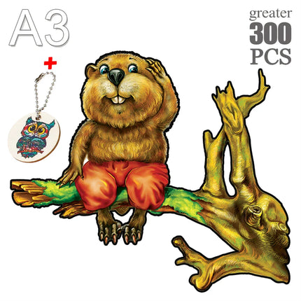 Wooden Animal Puzzle Kit