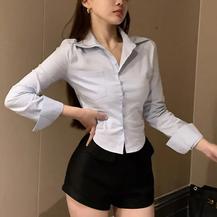 Women’s White Chiffon Blouse