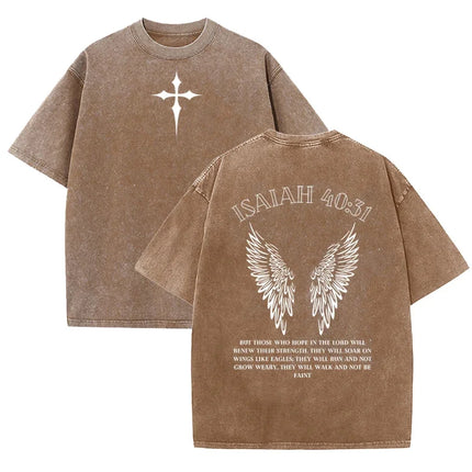 Isaiah 40:31 Christian Graphic T-Shirt