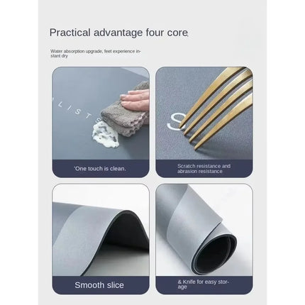 Soft Diatomaceous Earth Floor Mat