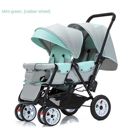 Lightweight Tandem Twin Baby Stroller