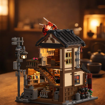 Japanese Ramen Shop Building Block Set