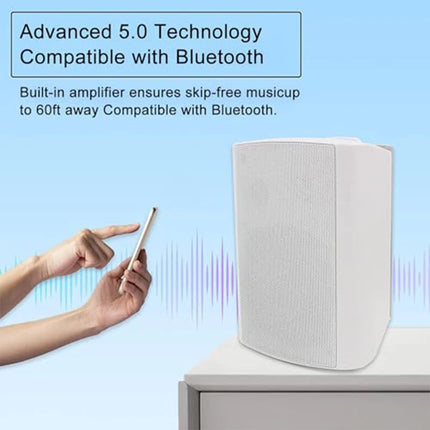 5.25-Inch Outdoor Bluetooth Speakers