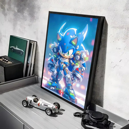 Sonic Anime Wall Poster