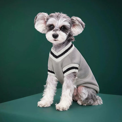 Solid Winter Pet Sweater