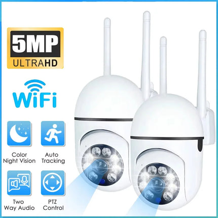 5MP Wi-Fi PTZ Security Camera