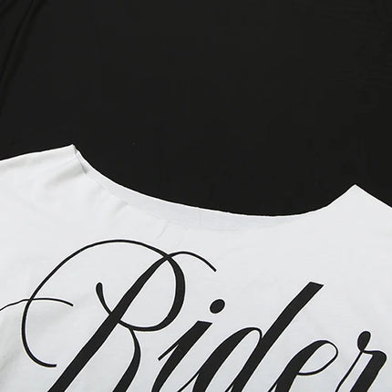 Women's Letter Print Crop Top