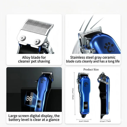 Rechargeable Pet Hair Clipper