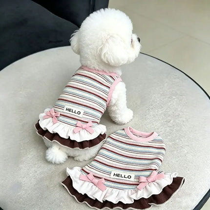 Striped Pet Dress