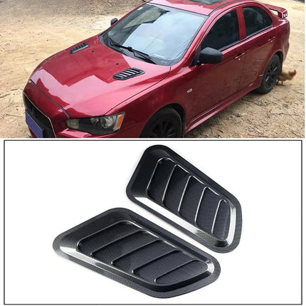 Carbon Fiber Hood Scoop Trim