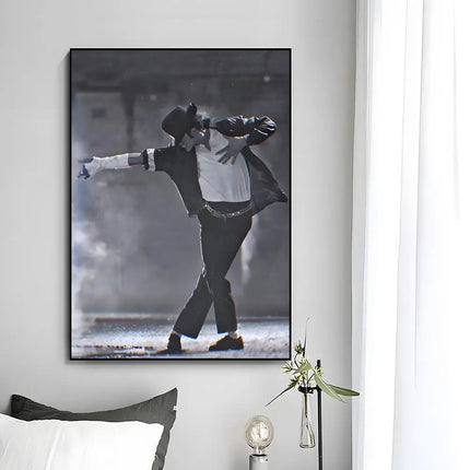 Iconic Pop Singer Wall Art Poster
