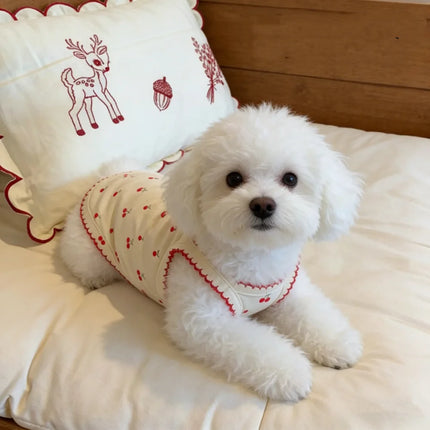 Cherry Print Pet Tank Top