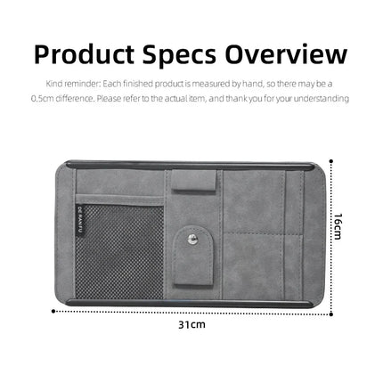Car Sun Visor Organizer