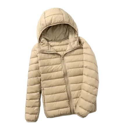 Women's Lightweight Hooded Puffer Jacket