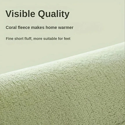 Thick Flannel Absorbent Bathroom Mat