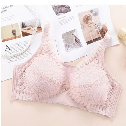 Front-Button Maternity Nursing Bra
