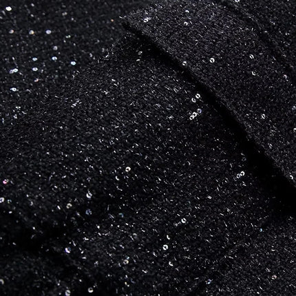Women's Gold Sequin Jacket