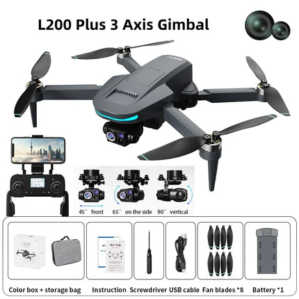 4K GPS Dual Camera Drone