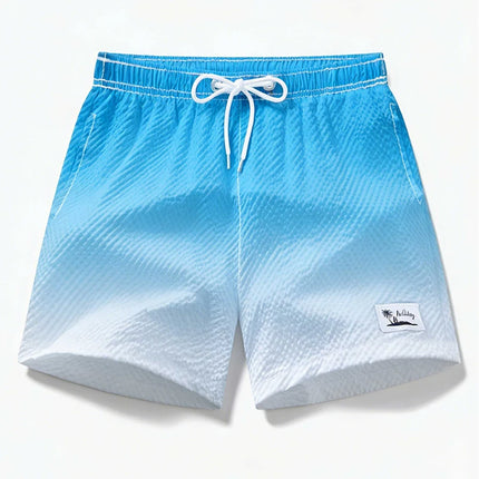 Men's Seersucker Swim Shorts