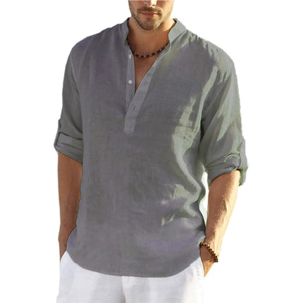 Men’s Casual Linen Shirt