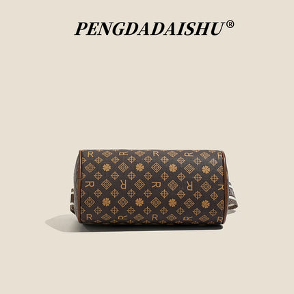 Alphabet Print Shoulder Bag