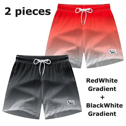 Men's Seersucker Swim Shorts