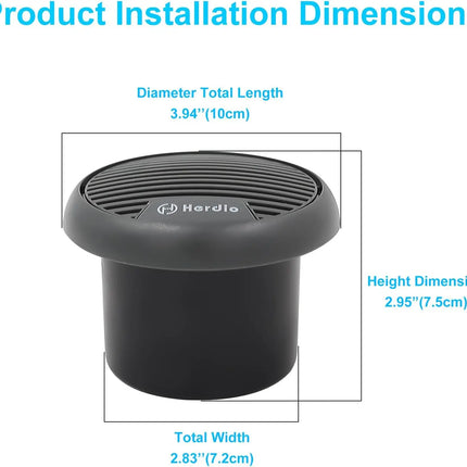 3-Inch Waterproof Marine Speakers