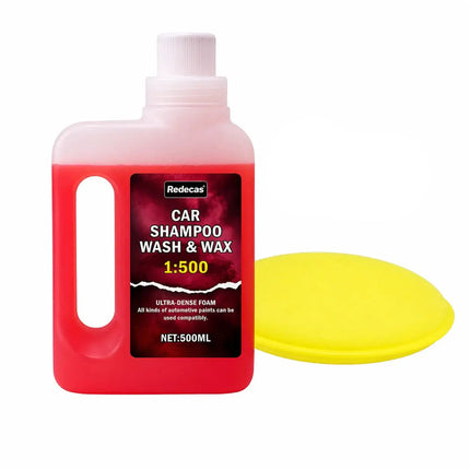Pink Foam Car Wash Soap