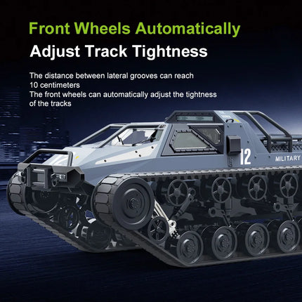 LED Tracked RC Tank Toy