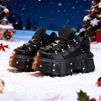 Women's Punk Platform Ankle Boots