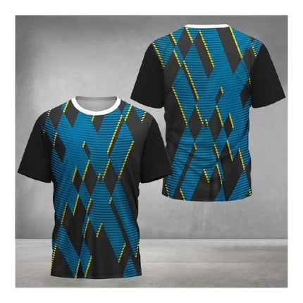 Men's 3D Print Sports T-Shirt