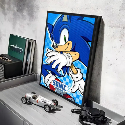 Sonic Anime Wall Poster