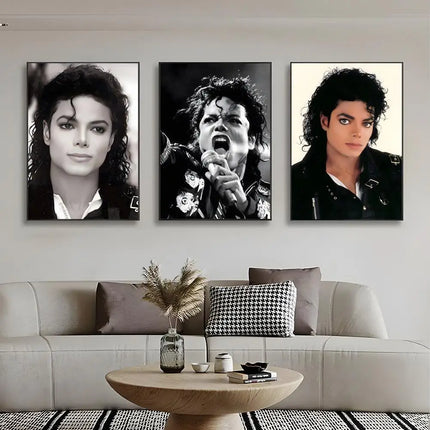 Iconic Pop Singer Wall Art Poster