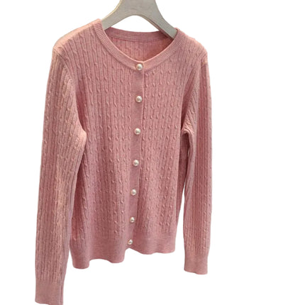 Women's Long Sleeve Knitted Cardigan