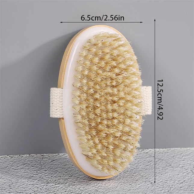 Natural Bristle Body Brush