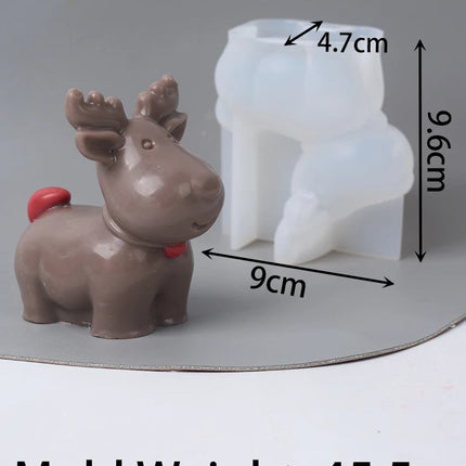 3D Christmas Silicone Craft Mold