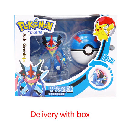 Transforming Pokeball Figure Toy