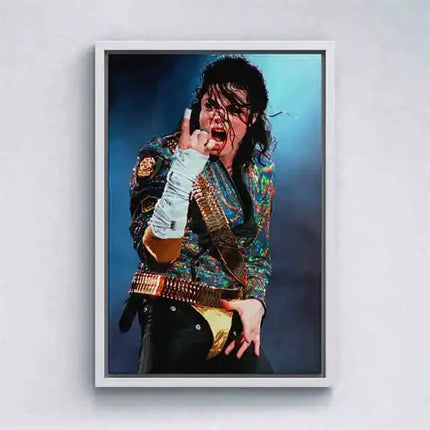 Pop Music Cat Canvas Poster