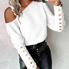 WHITE / L