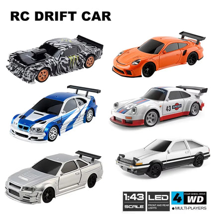 1:43 Mini RC Drift Car