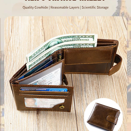 RFID Leather Wallet