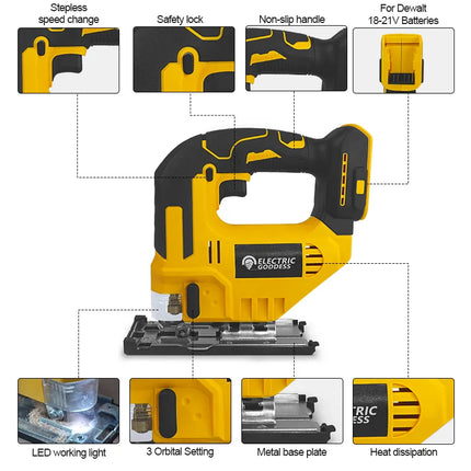 3500RPM Cordless Jigsaw