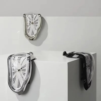 Melting Design Decorative Clock
