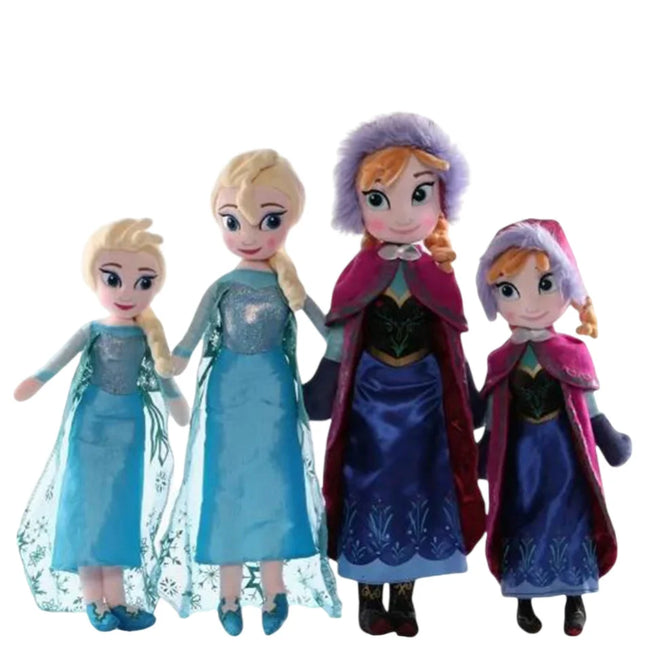Frozen Princess and Character Plush Toys
