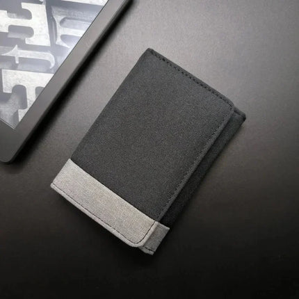 Canvas Trifold Wallet