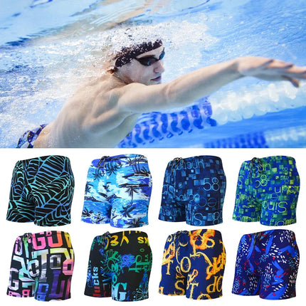 Men's Slim-Fit Swim Trunks
