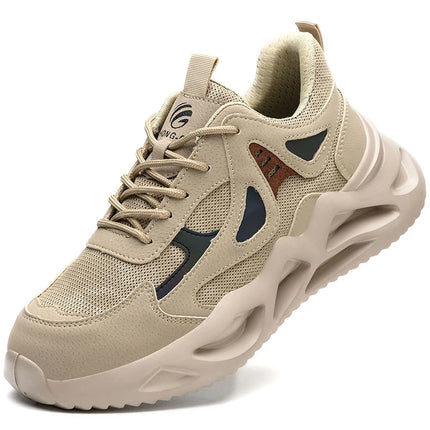 Men's Lightweight Steel Toe Safety Work Shoes