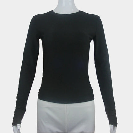 Women's Slim-Fit Knitted T-Shirt